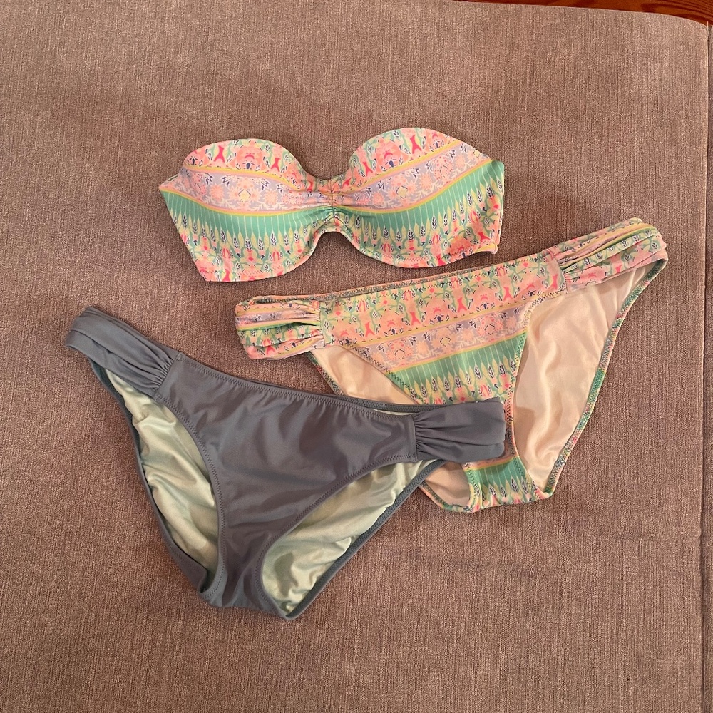Victoria's Secret Bikini * Bundle * Top 34C * Bottoms M